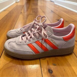 Adidas Women's Sneakers in Pink and Orange